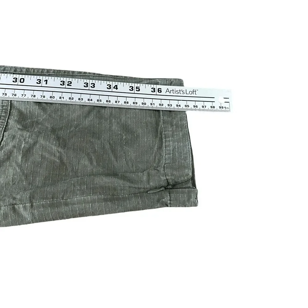 Richie Le Collection Cargo Pants Men’s Small Army Olive Green Pockets Drawstring